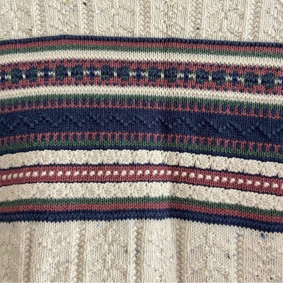 Vintage Northern Reflections Cotton Knit Sweater Women’s Size Medium - Picture 7 of 12
